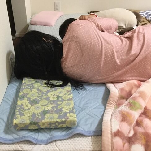 添い乳枕 Joy-chichi ジョイチチ 使用写真